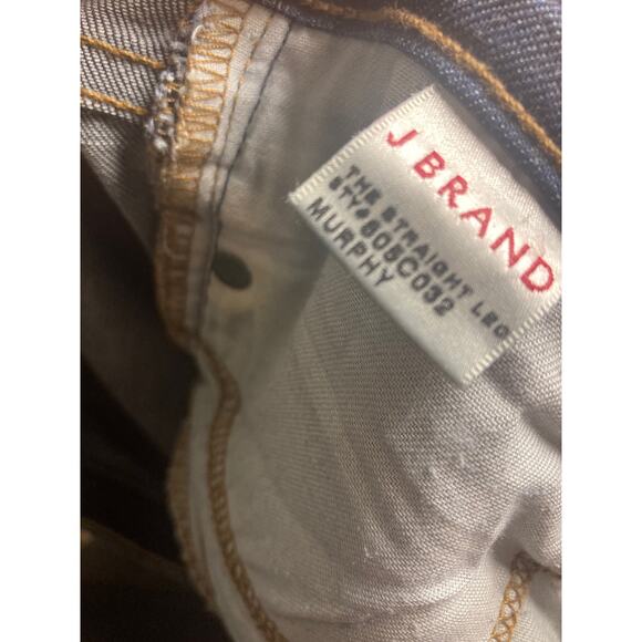 J Brand Straight Leg Murphy Wash Pristine ~ Sz 28 ~ 32" Inseam ~Premium Denim - Picture 5 of 6